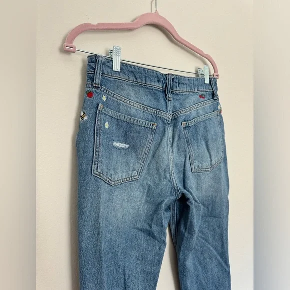 We the free free people embroidered fruit jeans - Picture 5 of 7